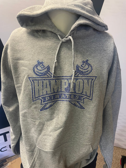 Hampton University Bling hoodie