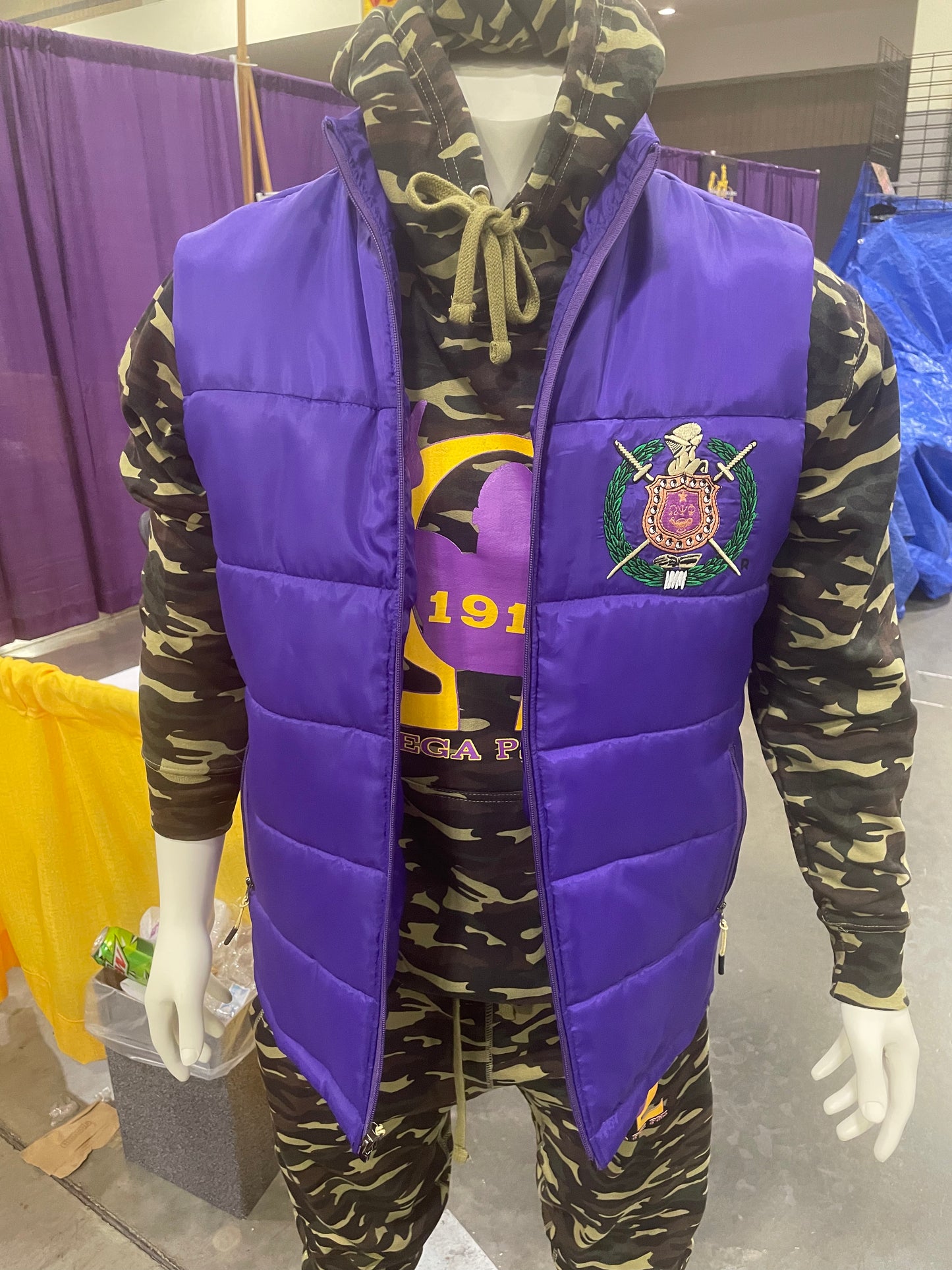 Omega Psi Phi vest 